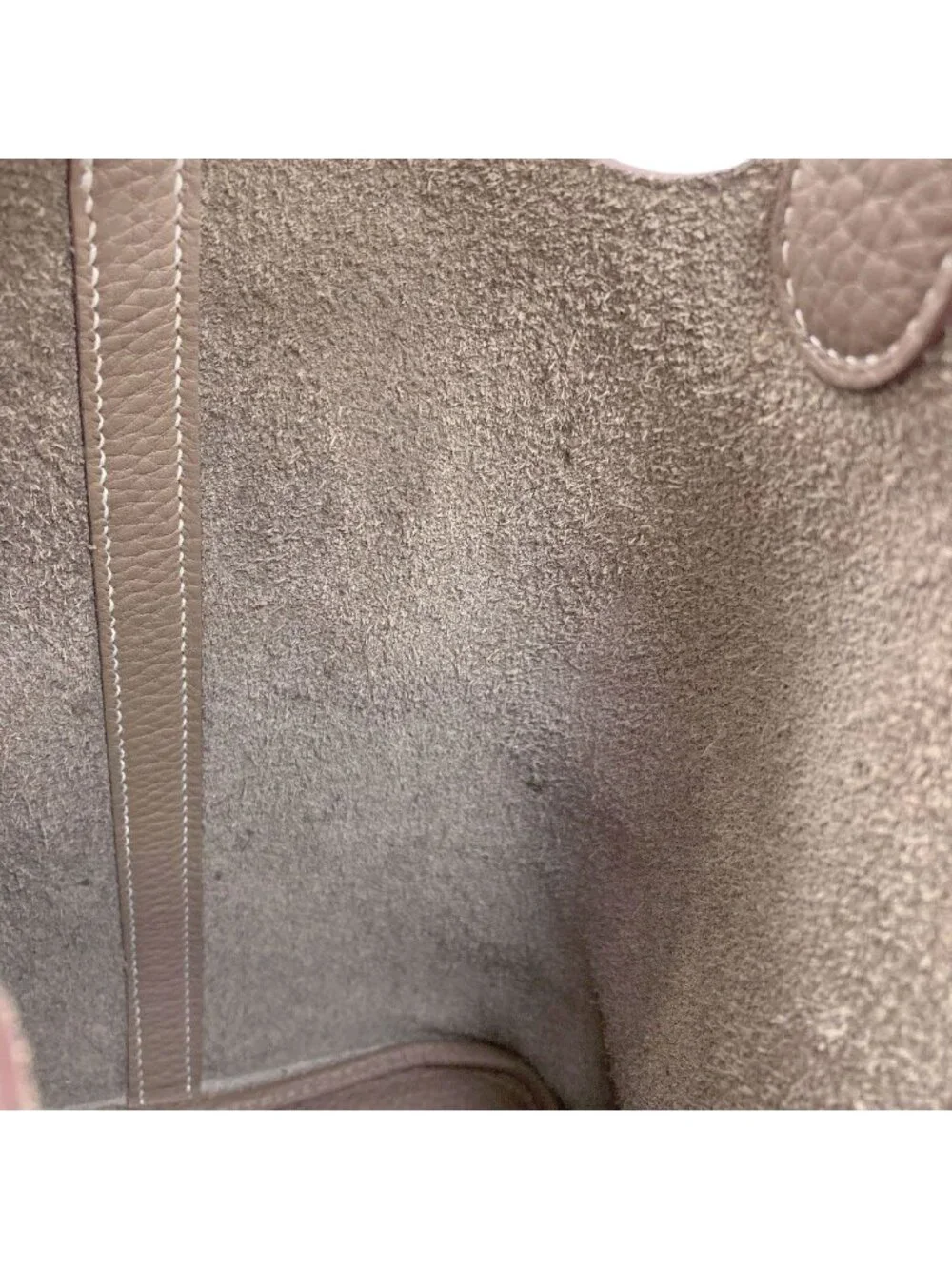 Hermes Picotin Lock Etoupe Gold Handbag Taurillon Clemence